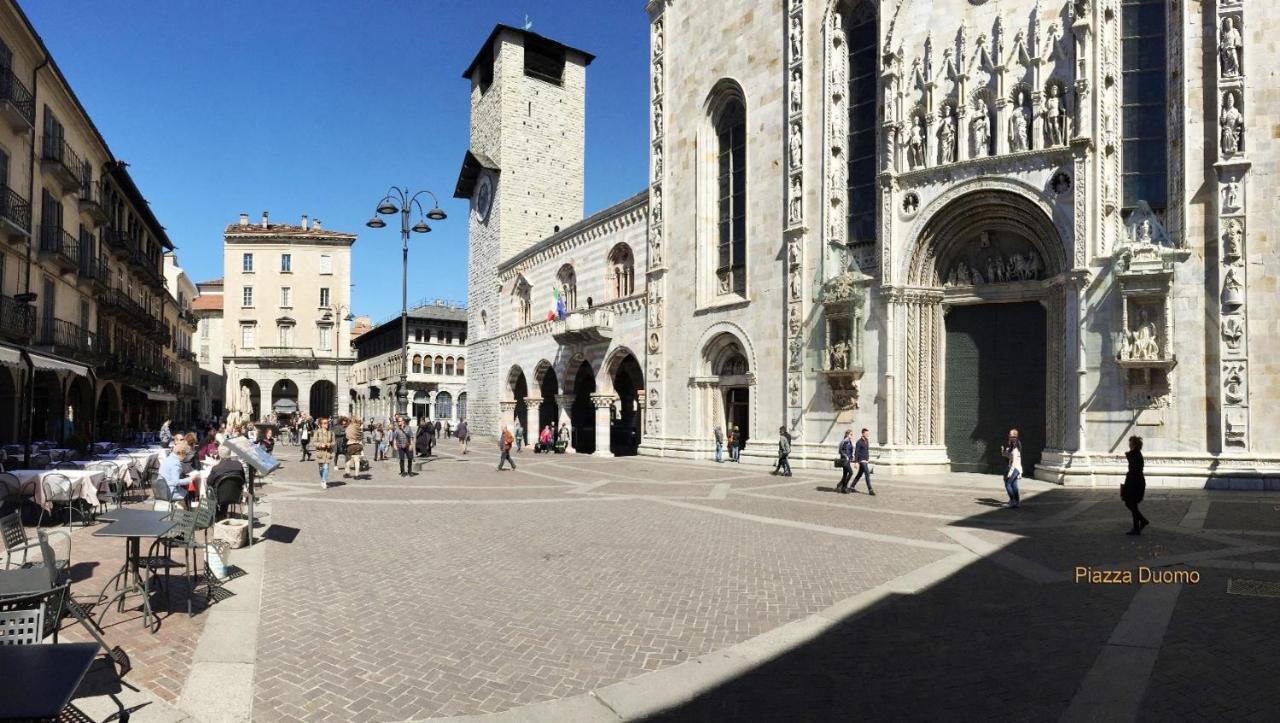 Ancient Courtyard Bonanomi In Como Historic Centre Exterior foto